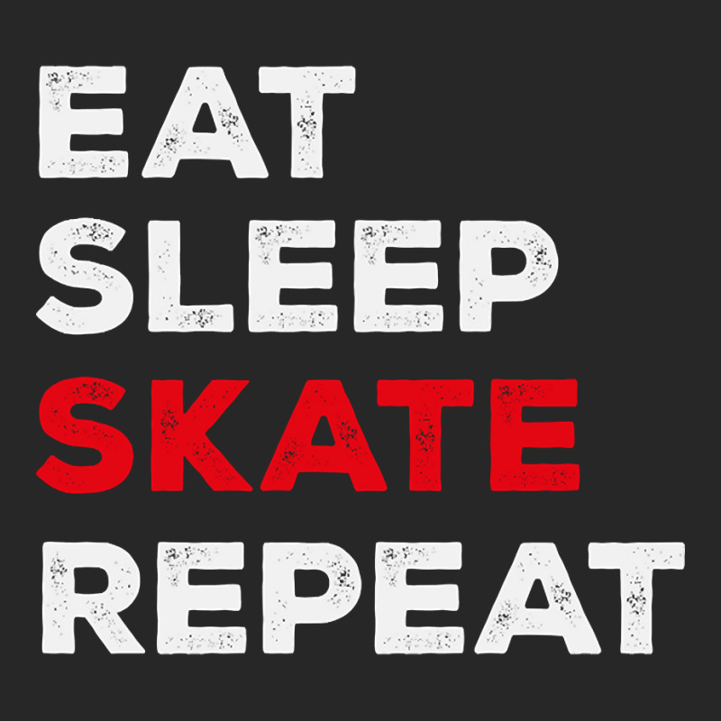 Eat Sleep Skate Repeat-7lihe Men's T-shirt Pajama Set | Artistshot