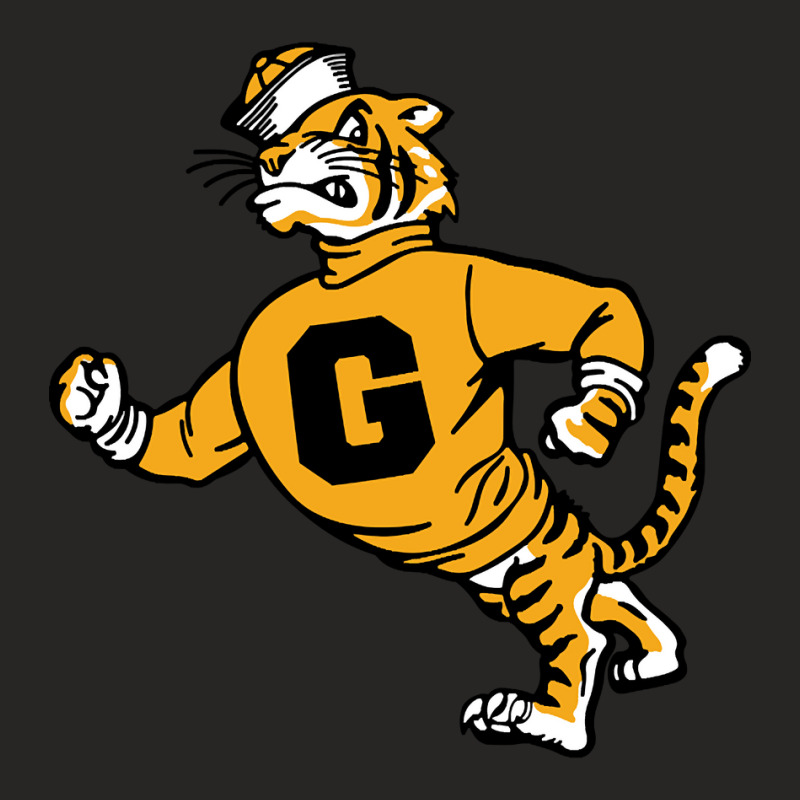 Vintage Walking Angry Tiger - Grambling State Ladies Fitted T-Shirt by lykhongduong9enev3 | Artistshot