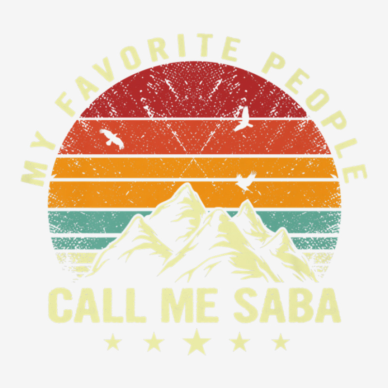 Mens My Favorite People Call Me Saba Cool Father's Day Front Car Mat | Artistshot