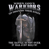 When God Is Warriors Go Down On Their Knees The Battle T Shirt V-neck Tee | Artistshot