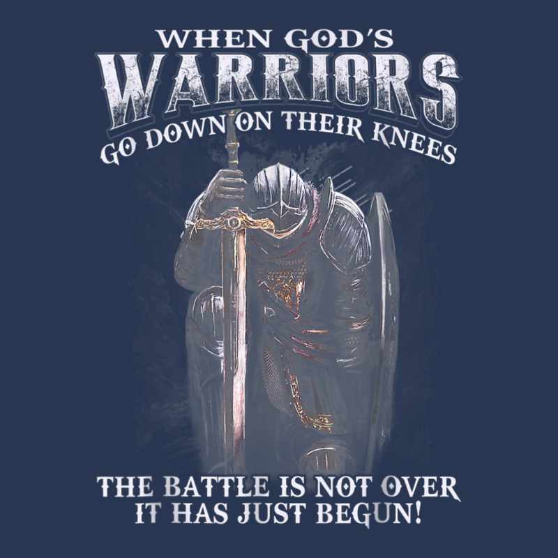 When God Is Warriors Go Down On Their Knees The Battle T Shirt Men Denim Jacket | Artistshot