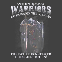 When God Is Warriors Go Down On Their Knees The Battle T Shirt Vintage T-shirt | Artistshot