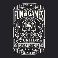 Funny Tabletop Rpg Player All Fun And Games Youth Tee | Artistshot