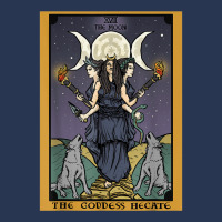 The Goddess Hecate Tarot Card Triple Moon Wiccan Pagan Witch Ladies Denim Jacket | Artistshot