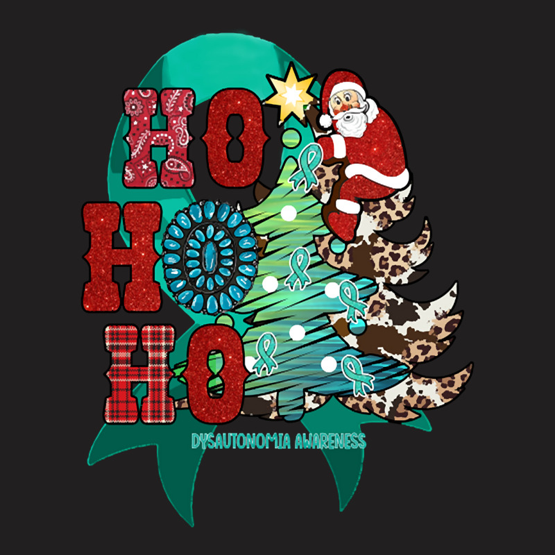 Dysautonomia Awareness Awareness - Santa Claus Western Christmas T-shirt | Artistshot