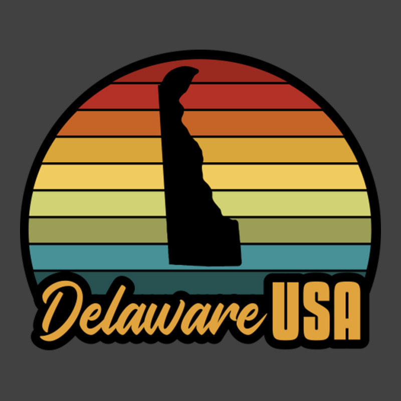 Delaware Usa Love Vintage T-shirt | Artistshot