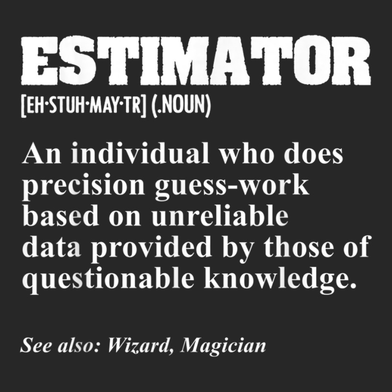 Estimator Estimating Calculations Jobs T Shirt Men's T-shirt Pajama Set by tousey | Artistshot