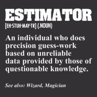 Estimator Estimating Calculations Jobs T Shirt Vintage Hoodie | Artistshot