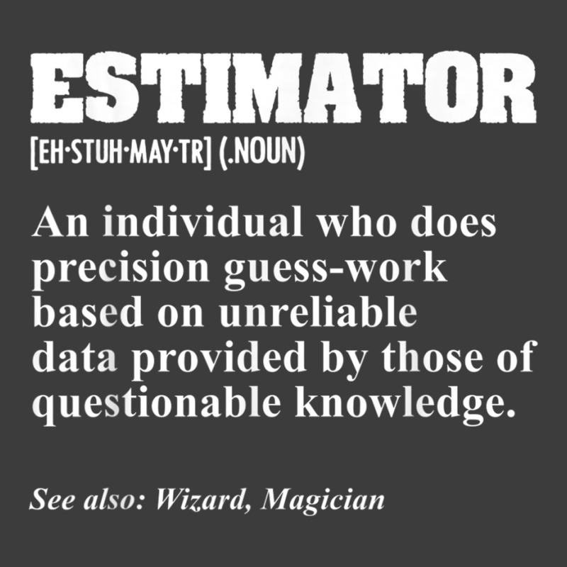 Estimator Estimating Calculations Jobs T Shirt Men's Polo Shirt by tousey | Artistshot