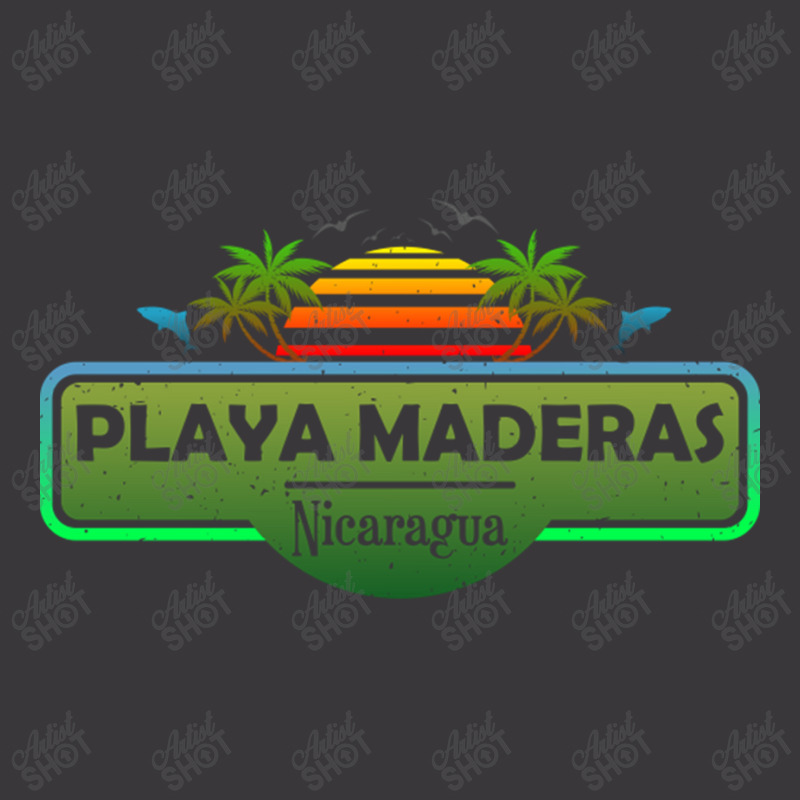 Playa Maderas Beach Nicaragua Palm Trees Sunset Summer Have Ladies Curvy T-Shirt by EdieTiffany | Artistshot