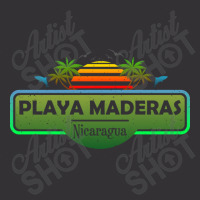 Playa Maderas Beach Nicaragua Palm Trees Sunset Summer Have Vintage Hoodie And Short Set | Artistshot