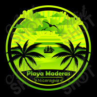 Playa Maderas Beach Nicaragua Palm Trees Sunset Summer Me Women's V-neck T-shirt | Artistshot