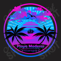 Playa Maderas Beach Nicaragua Palm Trees Sunset Summer Tee T-shirt | Artistshot