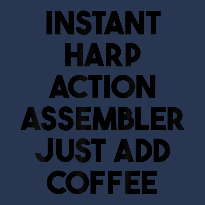 Instant Harp Action Assembler Just Add Coffee T Shirt Ladies Denim Jacket by mintywotm | Artistshot