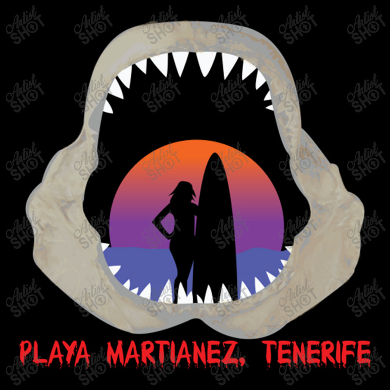 Playa Martianez Tenerife Tee Cropped Hoodie by EdieTiffany | Artistshot