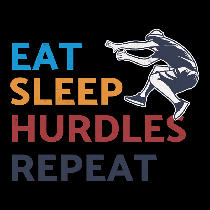 Eat Sleep Hurdles Repeat-dfexw Adjustable Cap by declangreenwood | Artistshot