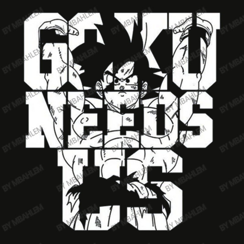 Goku Needs Us Scorecard Crop Tee by mbahlem | Artistshot