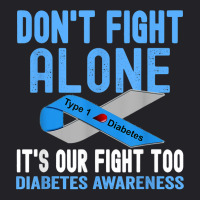 I Love Someone Blue Grey T1d Type 1 Diabetes Awareness T Shirt Youth Tee | Artistshot