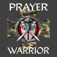 Christian Prayer Warrior Green Camo Cross Religious Messages Vintage T-shirt | Artistshot