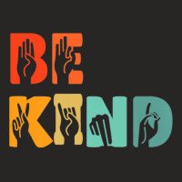 Be Kind Hand Signal Sign Language Unity Day Anti Bullying Premium T Sh Ladies Fitted T-shirt | Artistshot