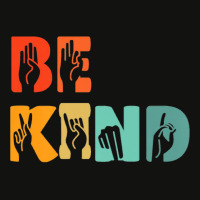 Be Kind Hand Signal Sign Language Unity Day Anti Bullying Premium T Sh Scorecard Crop Tee | Artistshot