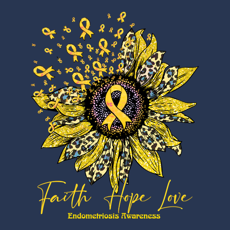 Endometriosis Awareness Awareness - Sunflower Faith Hope Love (2) Ladies Denim Jacket by Jerhogen528 | Artistshot