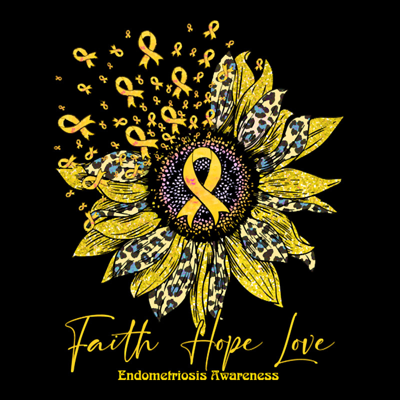 Endometriosis Awareness Awareness - Sunflower Faith Hope Love (2) Legging by Jerhogen528 | Artistshot