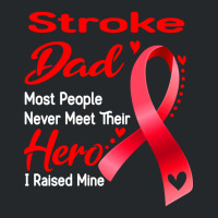 Stroke Dad Most People Never Meet Their Hero I Raised Mine Crewneck Sweatshirt | Artistshot