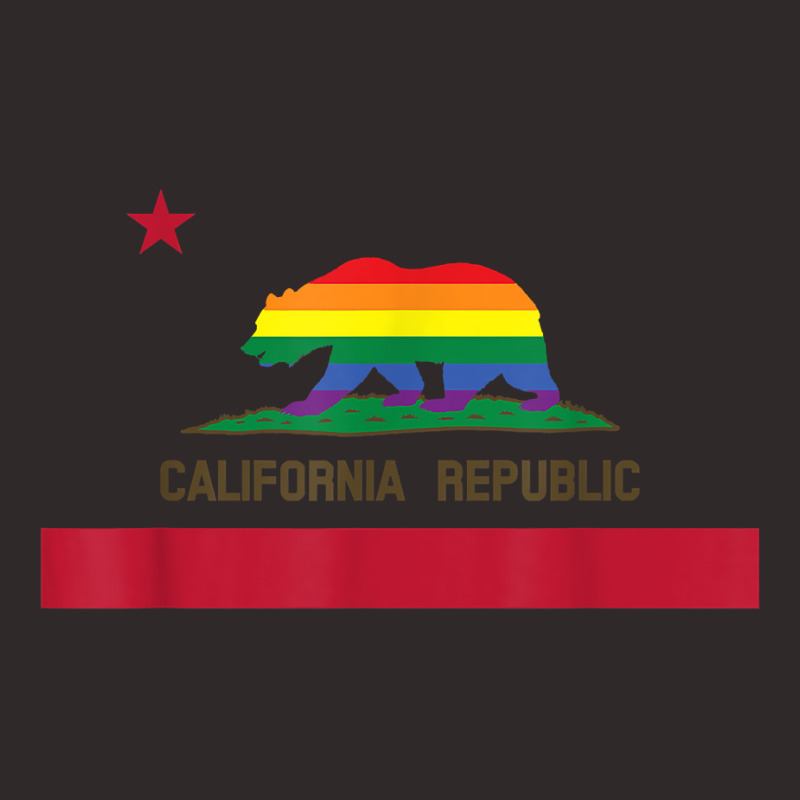 Lgbtq California Republic Rainbow Flag Gay Pride T Shirt Racerback Tank by anitrasargisg5b | Artistshot