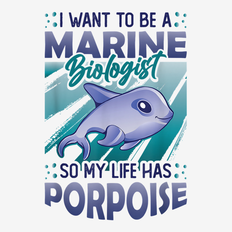 Marine Biologist Life Has Porpoise T Shirt Camper Cup | Artistshot