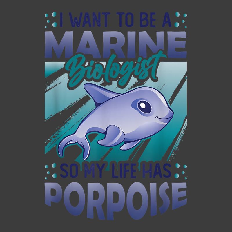 Marine Biologist Life Has Porpoise T Shirt Men's Polo Shirt | Artistshot