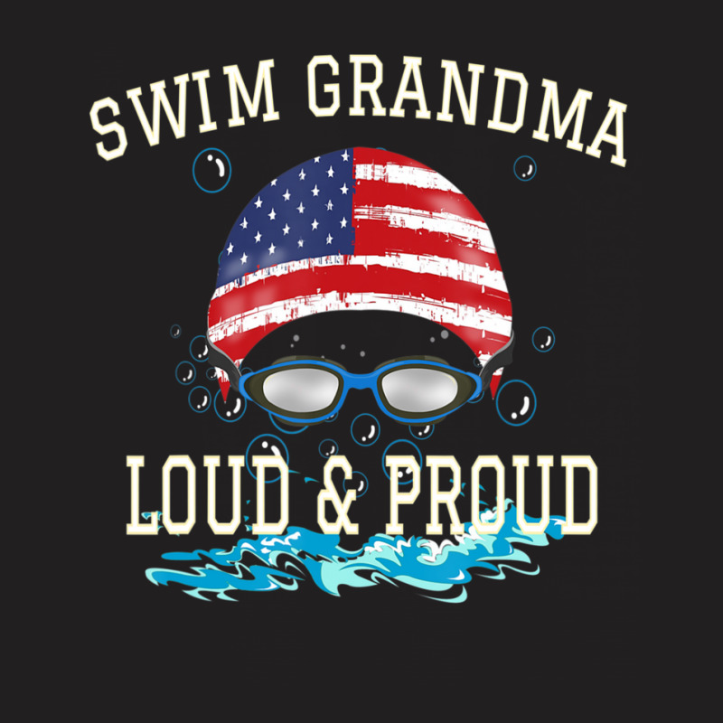 Swim Swimmer Funny Swimmin Goggles Cap Grandma T-shirt | Artistshot