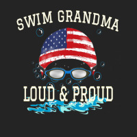 Swim Swimmer Funny Swimmin Goggles Cap Grandma 3/4 Sleeve Shirt | Artistshot