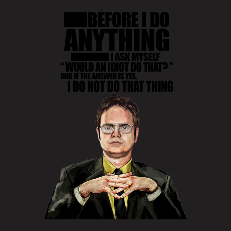 The Office - Dwight K. Schrute T-shirt | Artistshot