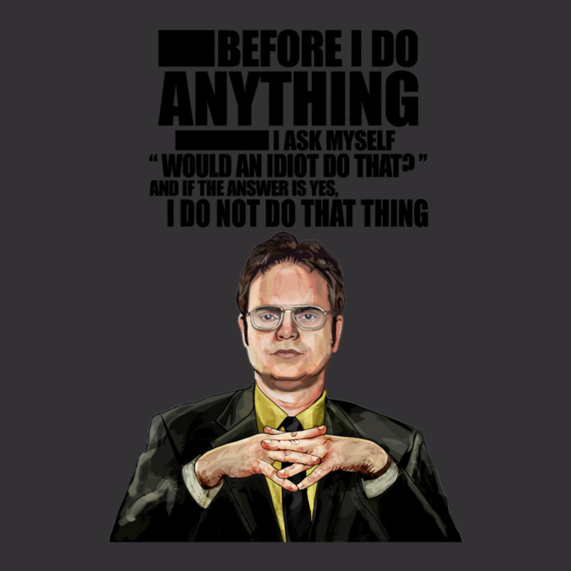 The Office - Dwight K. Schrute Vintage Hoodie | Artistshot