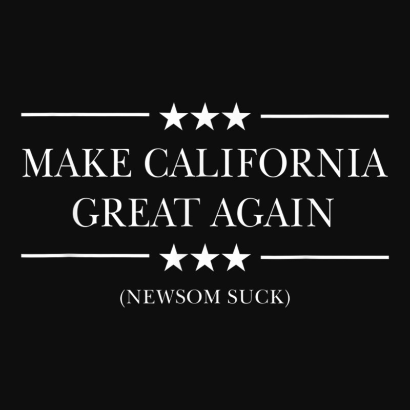 Anti Gavin Newsom Cali Governor Make California Great Again Crop Top by AmberAThompson | Artistshot