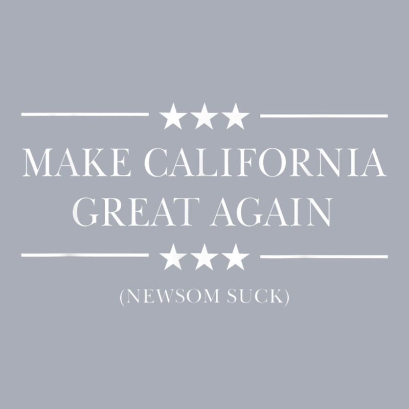 Anti Gavin Newsom Cali Governor Make California Great Again Tank Dress by AmberAThompson | Artistshot