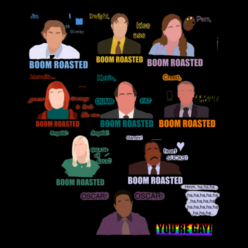 The Office Boom Roasted Scene Pocket T-shirt | Artistshot