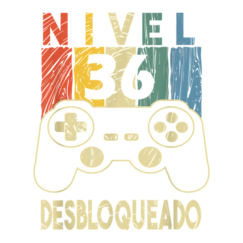 Nivel 36 Desbloqueado Gamer 36 Años T Shirt V-Neck Tee by mosesswabyhi | Artistshot