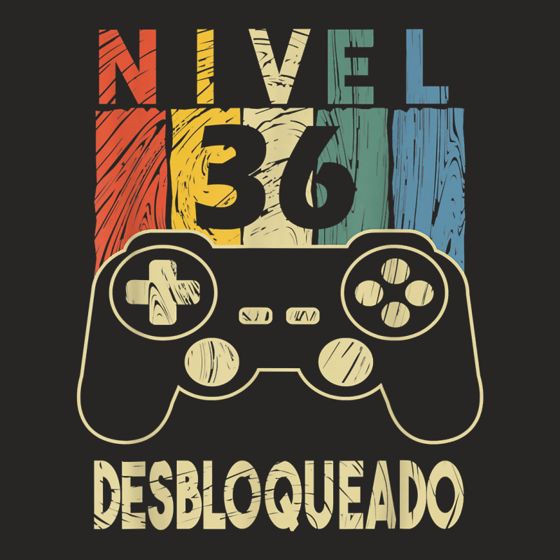 Nivel 36 Desbloqueado Gamer 36 Años T Shirt Ladies Fitted T-Shirt by mosesswabyhi | Artistshot