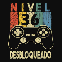 Nivel 36 Desbloqueado Gamer 36 Años T Shirt Crop Top | Artistshot