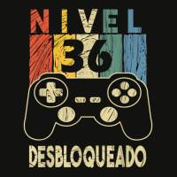 Nivel 36 Desbloqueado Gamer 36 Años T Shirt Scorecard Crop Tee | Artistshot