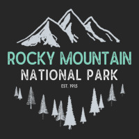 Rocky Mountain Vintage National Park Men's T-shirt Pajama Set | Artistshot