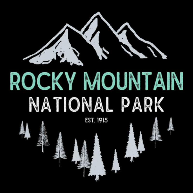 Rocky Mountain Vintage National Park Lightweight Hoodie | Artistshot