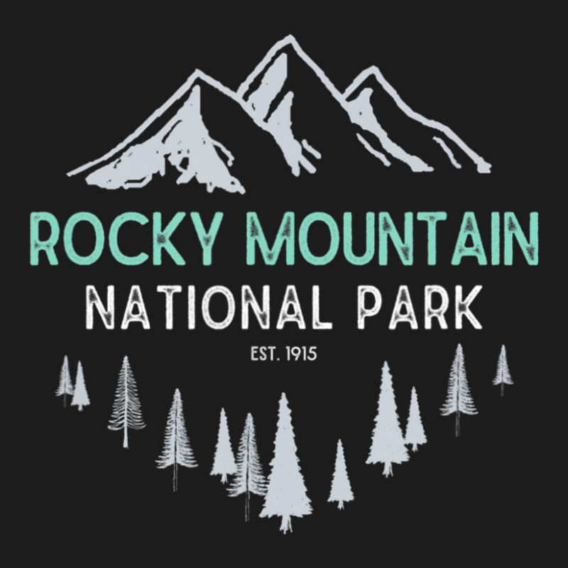 Rocky Mountain Vintage National Park Hoodie & Jogger Set | Artistshot