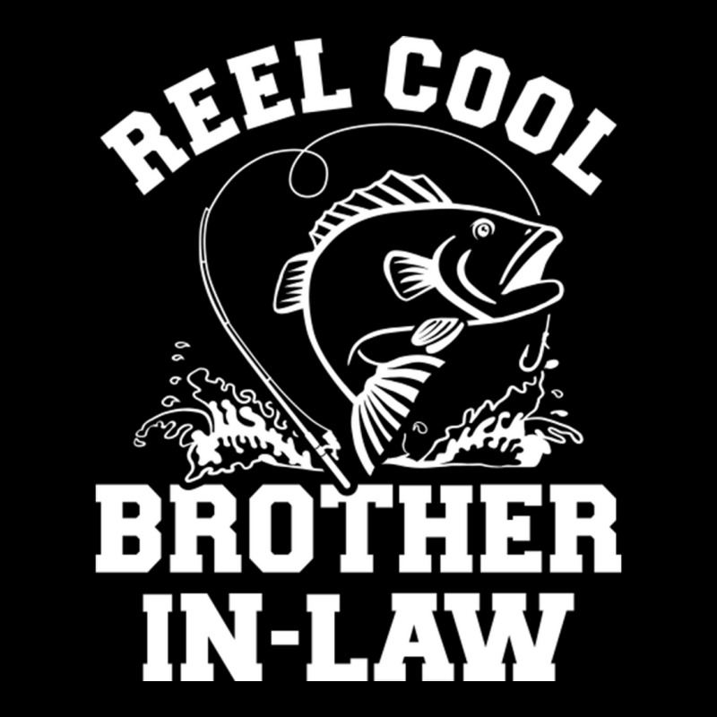 Reel Cool Fishing Brotherinlaw From Sisterinlaw Zipper Hoodie by CarmelaElaine | Artistshot