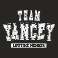 Team Yancey Lifetime Member Family Last Name Ladies Fitted T-shirt | Artistshot