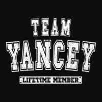 Team Yancey Lifetime Member Family Last Name Crop Top | Artistshot