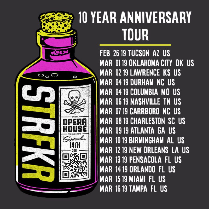 Joshua Hodges 10 Year Anniversary Tour 2019 Back Vintage Hoodie by fariosbake901216 | Artistshot