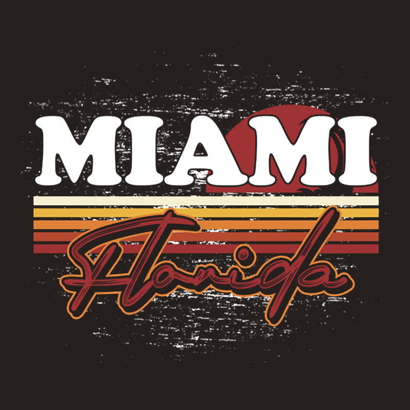 Fl Miami Retro Sunset Summer Florida State Florida Tank Top | Artistshot